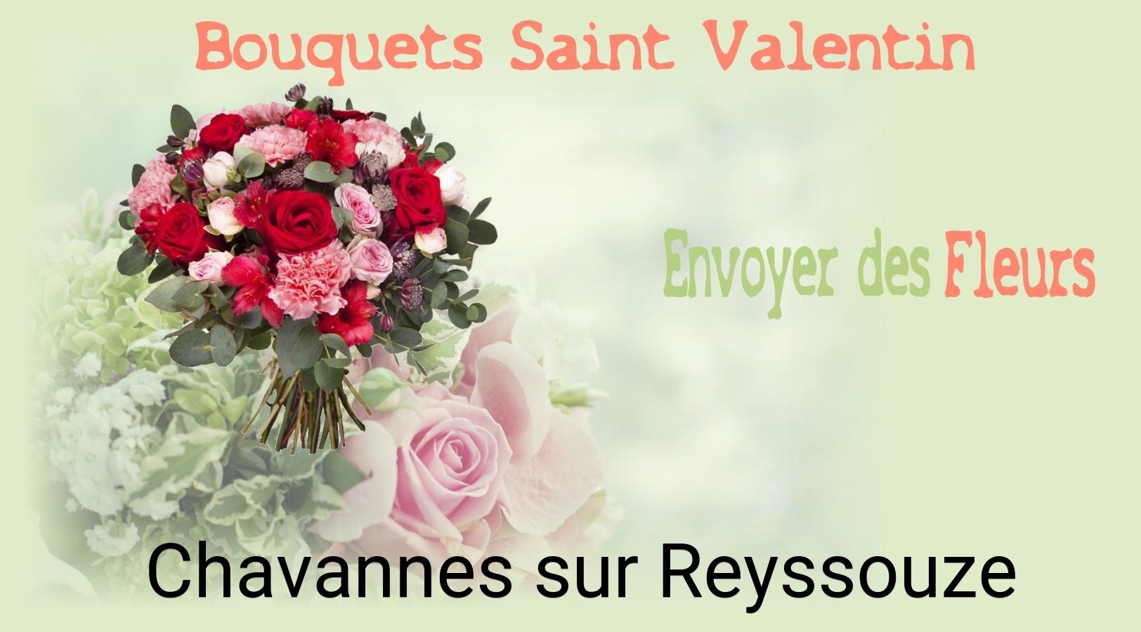 Roses de Saint-Valentin livrées à Chavannes-sur-Reyssouze